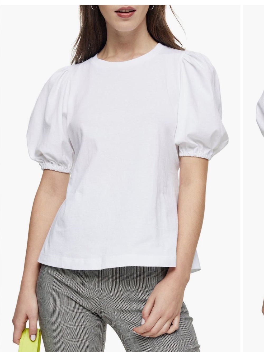 Topshop Prem open back t-shirt